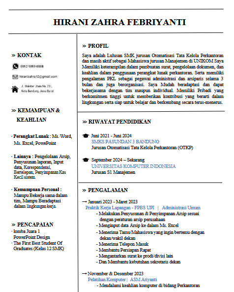 cv
